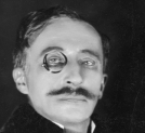 Ludwik Fritsche w przedstawieniu "Fedora" w Teatrze Polskim w Warszawie w lipcu 1928 roku.