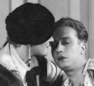 Jerzy Roland i Maria Gella w  przedstawieniu "Stefek" w Teatrze Nowym w Warszawie w 1933 roku.