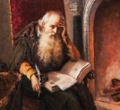 "Jan Długosz nad księgą" Kazimierza Mireckiego.