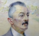 "Portret Augusta Sokołowskiego, historyka" Jacka Malczewskiego.