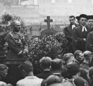 Przemówienie gen. Kazimierza Sawickiego na pogrzebie płk. Stefana Lotha w Warszawie w lipcu 1936 r.