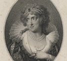 Portret Heleny z Przezdzieckich Radziwiłłowej – miedzioryt autorstwa Karola Michała Grölla.
