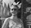 Lucyna Szczepańska w przedstawieniu "Gaby" w 1937 roku.