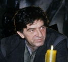 Jerzy Trela w filmie "Nocny gość" z 1989 r.