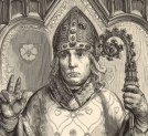 "Jan Bodzanta, Bodzęta h. Poraj (1290-1366) - biskup krakowski (wg pieczęci)."