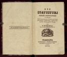 Felicjan Antoni Kozłowski, "Rys statystyki ogólnej porównawczej pod względem darów przyrodzenia, ludności, przemysłu pierwotnego, rękodzielnego, fabrycznego, handlu i kultury Państw Europy" (strona tytułowa)