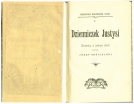 Józef Teodor Kościelski, "Dzienniczek Justysi : komedya w 1 akcie" (strona tytułowa)
