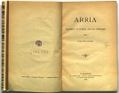 Józef Teodor Kościelski, "Arria : tragedya w 3 aktach wierszem" (strona tytułowa)