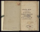 Franciszek Salezy Jezierski "Wzmianka krótka o ziednoczeniu Xięstwa Litewskiego z Krolestwem Polskim w duchu wolnosci i rownosci" (strona tytułowa)