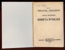 Cecylia Niewiadomska "Kobieta w Polsce"  (strona tytułowa)