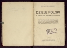 Cecylia Niewiadomska "Dzieje Polski w obrazkach, legendach, podaniach"  (strona tytułowa)