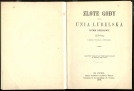 Krystyn Ostrowski "Złote gody czyli Unia Lubelska: hymn dziejowy (1569)" (strona tytułowa)