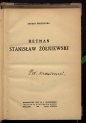 Antoni Prochaska "Hetman Stanisław Żółkiewski" (strona tytułowa)