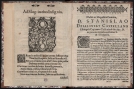 Michał Szymkiewicz "Trivmphalia seu enarratio triumphi s. Casimiro [...]" (druk Georg Schönfels; fragment)