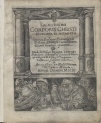 Tomasz Treter "Sacratissimi corporis Christi historia et miracvla, quae in ecclesia Posnaniensi ordine Sacrae Carmelitanum diuina boratas operatur" (druk Georg Schönfels; fragment)