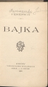Jadwiga Marcinowska "Bajka" (strona tytułowa)