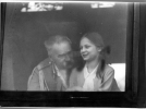 Józef Piłsudski z córką Jadwigą. (marzec 1931 r.)