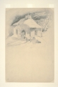 Cyprian Kamil Norwid "Domek wiejski w zimie" (ok. 1873 r.)