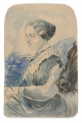 Cyprian Kamil Norwid, portret Marii Trębickiej (1870 r.)