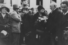 Uroczystość otwarcia Instytutu Radowego im. Marii Skłodowskiej-Curie przy ul. Wawelskiej w Warszawie  (29 maja 1932 r.)
