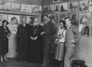 Wystawa prac uczniów Szkoły Sztuk Pięknych im. Wojciecha Gersona w Warszawie we wrześniu 1930 roku.