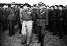 Wizyta brytyjskiego gen. Bernarda Montgomery`ego w 1 Samodzielnej Brygadzie Spadochronowej.  (1944 r.)