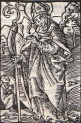 Rycina XVI-wieczna przedstawiająca św. Stanisława.