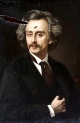 "Autoportret"  Kazimierza Mireckiego  z 1875 roku.