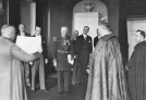 Odznaczenie Krzyżem Profesów prezydenta Związku Polskich Kawalerów Maltańskich Bogdana Hutten-Czapskiego w Poznaniu w czerwcu 1933 r.