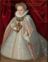 "Portret Anny Marii Wazówny (1593-1600), córki króla Zygmunta III" Marcina Kobera.