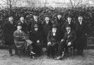 Delegacja reprezentująca Związek Zawodowy Pracownikow Umysłowych na międzynarodowym kongresie w Paryżu w 1925 r.
