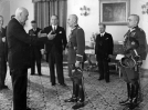Uroczystość odznaczenia marszałka Edwarda Rydza-Śmigłego przez Prezydenta RP Ignacego Mościckiego 17.05.1938 r.