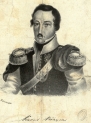 Portret Karola Różyckiego z faksymile jego autografu.