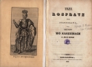 "Trze rosprave" Floriana Stanisława Ceynowy.