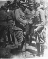 Spotkanie oficerów Komendy Legionów Polskich z oficerami I Brygady w sierpniu 1916 roku.