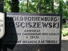 Grób Witolda Rothenburga-Rościszewskiego na cmentarzu Zakładu dla Niewidomych w Laskach pod Warszawą.