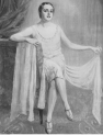 Obraz Stanisława Niesiołowskiego przedstawiający portret Marii Gorczyńskiej namalowany w 1926 roku.