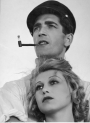 Jerzy Pichelski i Ina Benita w filmie "Ludzie Wisły" z 1937 roku.
