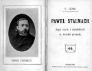 Strony z książki "Paweł Stalmach : jego życie i działalność w świetle prawdy".