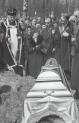 Pogrzeb fotoreportera warszawskiego Jana Binka w Warszawie w 1935 roku.