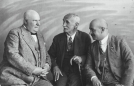 Mieczysław Frenkiel, Julian Fałat i Kornel Makuszyński.
