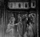 Fresk z bazyliki św. Franciszka z Asyżu przedstawiający "Wskrzeszenie Piotrowina".