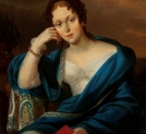 "Portret kobiety"  Józefa Oleszkiewicza.