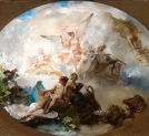 "Jutrzenka"  (projekt plafonu) Henryka Siemiradzkiego.