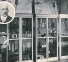 Stanisław Serkowski, na tle zbiorów muzealnych jego laboratorium.