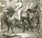 Kościuszko. Fragment z obrazu Matejki "Racławice".