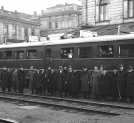 Benzynowy wagon motorowy, Kraków 1927 r.
