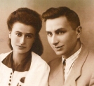 Stefan Starzyński z żoną Henryką.