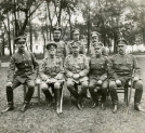Józef Dowbor-Muśnicki ze sztabem I Korpusu Polskiego w Rosji w 1918 r.