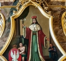 Obraz świętego Kazimierza z prezbiterium kościoła św. Józefa w Lublinie.